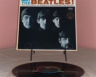 Vintage 1976 Release Meet The Beatles