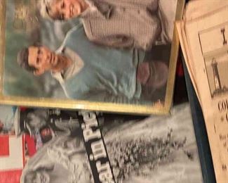 Antique Trunk, The Cleveland Press Newspapers, Editor And Publisher Magazines