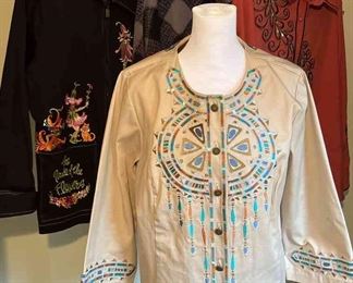 Beautifully Unique Jackets And Poncho By Bob MackieWearable Art