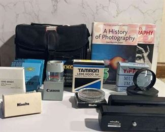 Camera Accessories And New Photo Albums