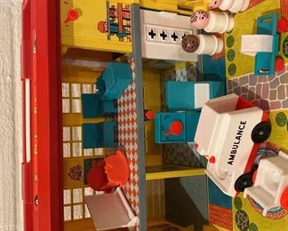 Fisher Price Childrens Hospital, Fire Truck, Music Boxes