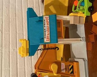 FisherPrice Lift And Load Depot With Accessories