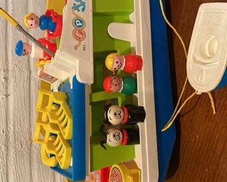 FisherPrice Yacht And Snowmobile