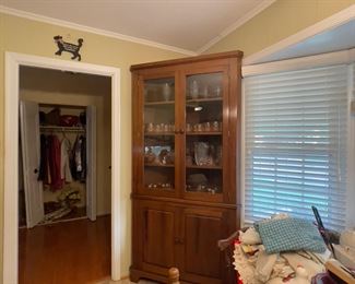 Antique Step Back Farm Cupboard