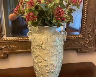 . . . great accent vase in classic white