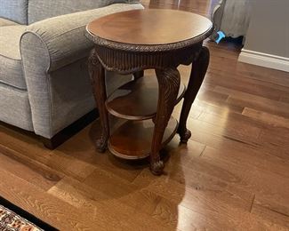 . . . beautiful French Provincial-style end table