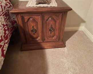 . . . with second matching night stand