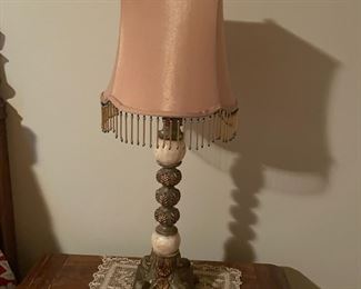 . . . and an accent lamp