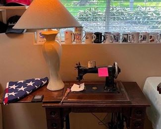 Wheeler and Wilson Antique sewing machine.