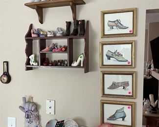 Shoes lots of shoes.