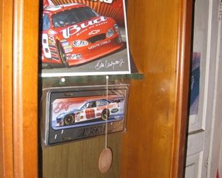 Nascar items throughout