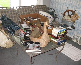 wrought iron porch set