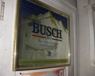 Busch beer mirror