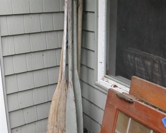 antique oars