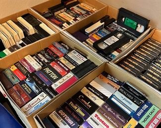 VHS tapes
