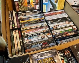 DVDs and VHS Tapes