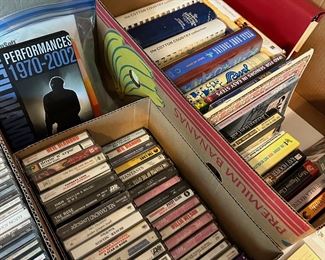 Tape cassettes and books