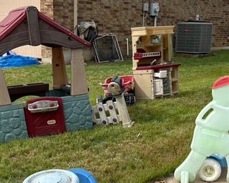 Kids outdoor toys.