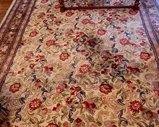 Hand made wool rug