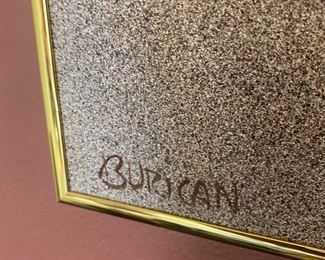 Wisconsin Artist -Jeanette Burican Impasto on Board -signed