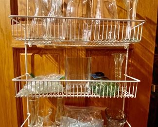 Vases with marble fillers