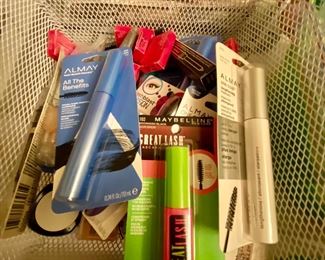 Cosmetics new in packages