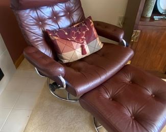 Chair and ottoman