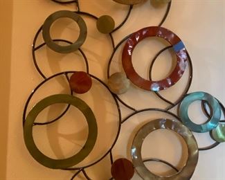 Metal wall art