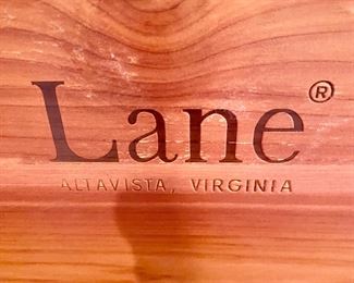 Label Lane hope chest