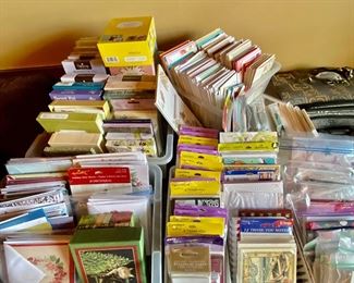 Stationary, cards and notecards