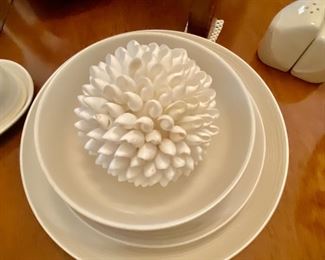 Shell orb decorative accessory