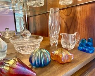 Waterford and decorative glass