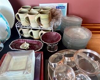 Mugs, Appetizer plates, serving bowls