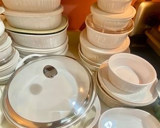 Pyrex and corningware