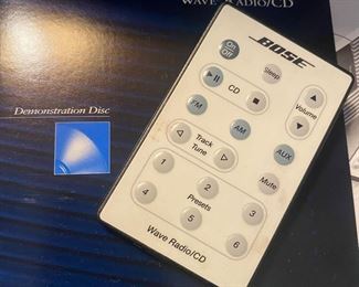 Bose wave radio remote with Bose CD