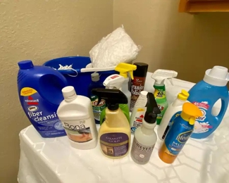 Cleaning supplies