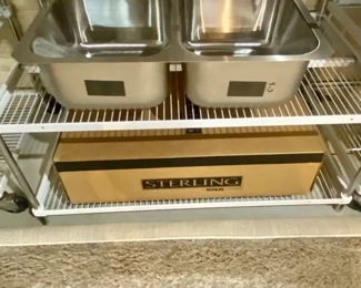 New Kohler Stainless double sink with box
