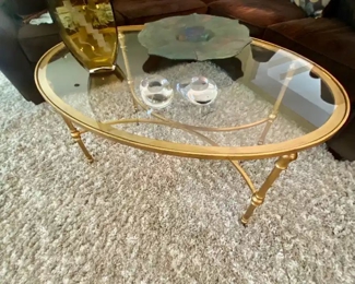 McNabb & Risley oval coffee table