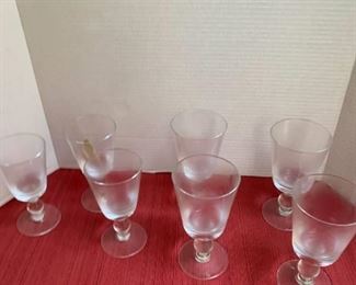 Water goblets