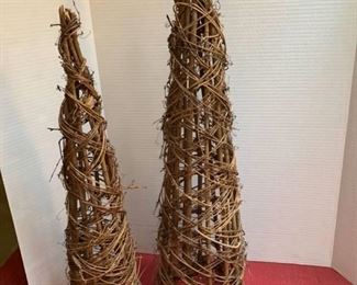 29 and 23 inch Christmas tree decor