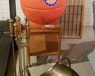 Fireplace tool, toxic box