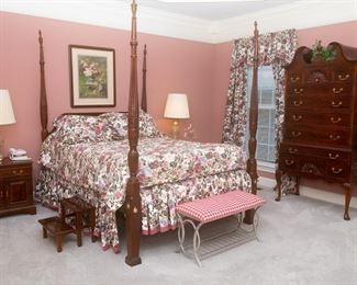 Century Bedroom Set. Red bench sold.