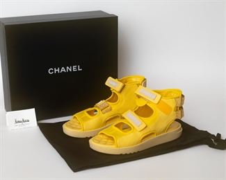 Size 38 Chanel Gladiator Sandals