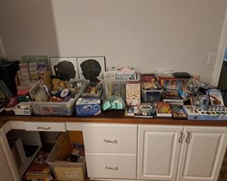 Crafting items, DVDS