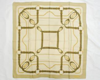 Cartier ‘Les Must’ equestrian scarf