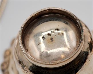 Mark on the silverplate creamer and sugar bowl