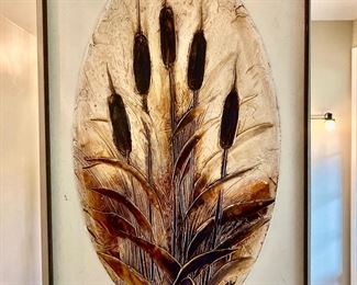 Wheat Themed Wall Plaque