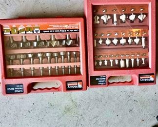 Hickory Woodworking - 24 Piece Carbide Master Set - RBK-1031, 16 Piece Forstner Bit Set - FBS-1016