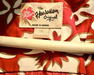 3XL The Hawaiian Original - Red & White Floral Hawaiian Shirt