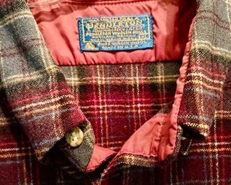 Red/Multicolored Pendleton Flannel